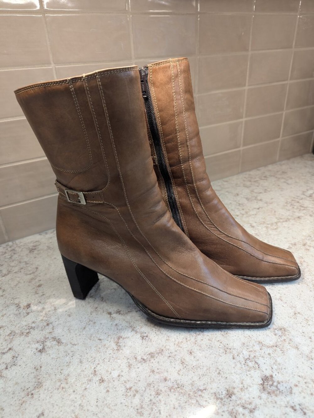 Calf High Boots